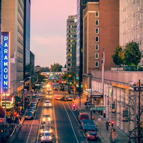 16th Street Mall in Denver CO